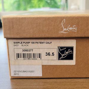 Christian Louboutin Patent Leather Pumps